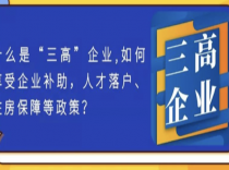 “三高”企业政策申报办事指南出炉，申报流程、奖补标准、受理机关都在这里